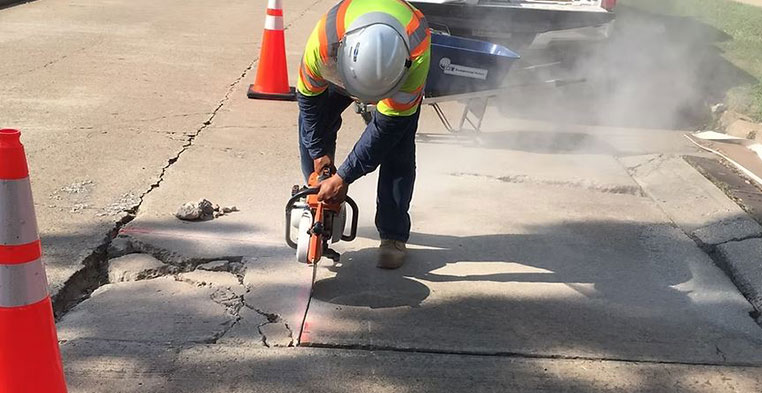 Strike Patch Pavement Marking