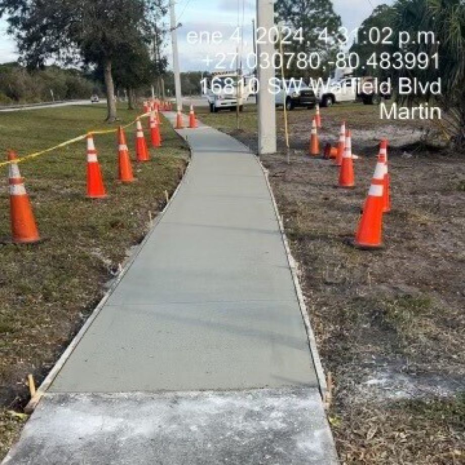 Strike Patch Pavement Marking